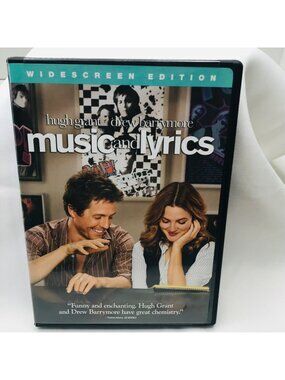 Music And Lyrics DVD 2007 Widescreen Hugh Grant Drew Barrymore New In Package